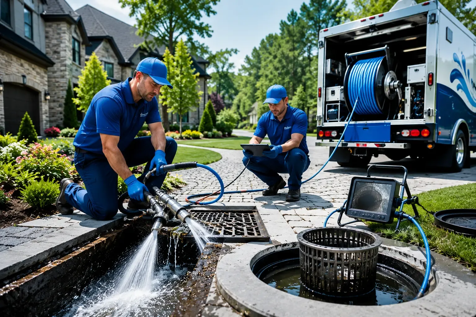 Local outdoor drain cleaning professionals in Wade, NC